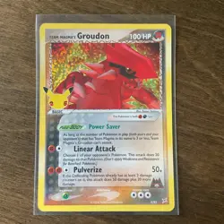 Pokemon Card Team Magmas Groudon 9/95 Celebrations Classic Collection Near Mint - Image 1