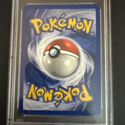 1999 Pokemon Game Machamp Holo 1st Edition PSA 4 - Image 2