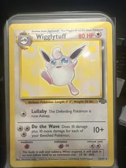 1999 Wigglytuff 32/64 Jungle Regular Pokemon Vintage - Image 1