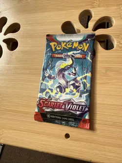 Pokemon TCG Scarlet And Violet Sealed Booster Pack - Image 1