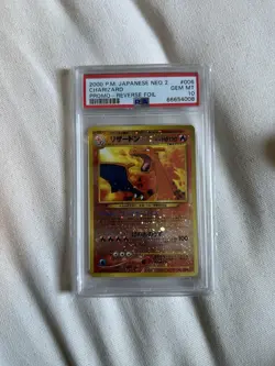 Charizard Promo Reverse Foil 2000 Pokemon Japanese Neo 2 PSA 10 Gem Mint #006 - Image 1