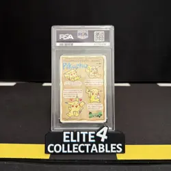 Pokemon Sealdass Stitch Touch - Pikachu #.5 - PSA 8 - Image 2