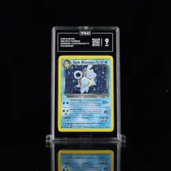 POKEMON DARK BLASTOISE 2002 LEGENDARY COLLECTION #4 HOLO TAG 9 - Image 1