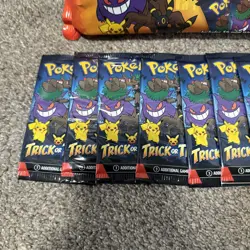 Pokemon TCG 2024 Trick or Trade Booster Bundle Sealed NEW 2024 Plus 9 Packs! - Image 2