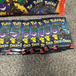 Pokemon TCG 2024 Trick or Trade Booster Bundle Sealed NEW 2024 Plus 9 Packs! - Image 3