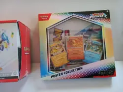 Sam's Club Pokemon Prismatic ETB and Pokeball Bundle Sealed! + Poster Coll. - Image 3