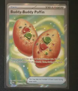 Buddy-Buddy Poffin 167/132 - Mega Evolution - NM Ultra Rare - Pokemon TCG - Image 1