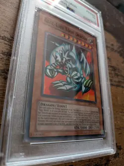 Blue Eyes Toon Dragon PSA 1 Dark Beginning B1 #EN066 2004 Yu-Gi-Oh! Graded TCG - Image 4