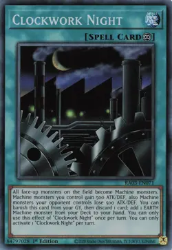 Yugioh Clockwork Night RA03-EN071 - - Super Rare - Image 1