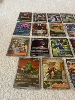 Pokemon TCG Mixed Card Lot (19) Illustration Rare Full Art EX Charizard NM - Image 2