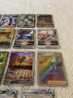 Pokemon TCG Mixed Card Lot (19) Illustration Rare Full Art EX Charizard NM - Image 4