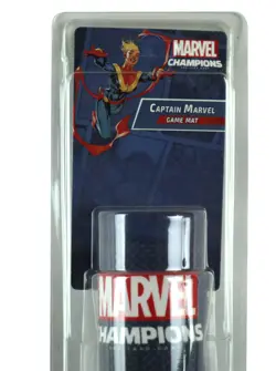 Marvel Champions The Card Game Captain Marvel Gaming Game Play Mat LCG New - Image 2