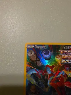 Pokemon TCG Deoxys Holo Card GG12/GG70 Crown Zenith Galarian Gallery Ultra Rare - Image 2