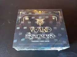 VCard Rising Stars 1st Edition Sealed Booster Box Trading Card Game 2023 English - Image 2