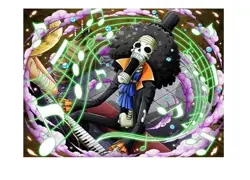 ONE PIECE Card Game BROOK P-121 Promo Card Soul King Japan Saikyo Jump bonus New - Image 4