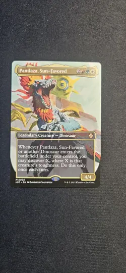 Pantlaza, Sun-Favored (Borderless) Commander: the Lost Caverns of Ixalan Regular - Image 1