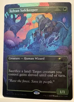 🌟 Sylvan Safekeeper (Galaxy 💫 Foil) Secret Lair MTG 🌟 - Image 1