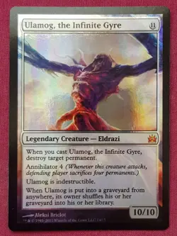 Magic The Gathering FROM THE VAULT LEGENDS FOIL ULAMOG THE INFINITE GYRE FTV MTG - Image 1