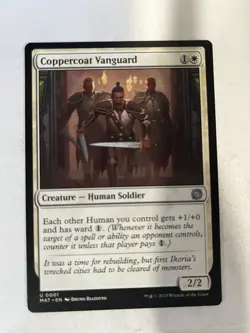 Coppercoat Vanguard - March of the Machine: Aftermath - Magic the Gathering MTG - Image 1