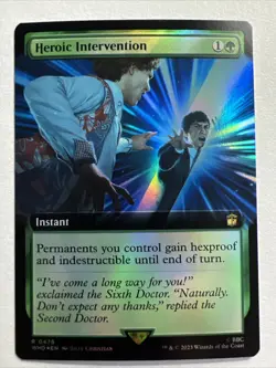 Heroic Intervention - Foil Extended - Universes Beyond: Doctor Who (MTG) - Image 1