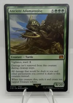 MTG Ancient Adamantoise 172 Mythic Final Fantasy - Image 1
