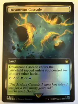 Dreamroot Cascade - Foil Extended - UB: Doctor Who (MTG) - Image 1