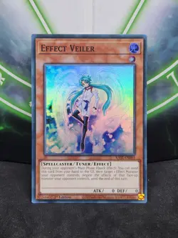 Yugioh Effect Veiler RA01-EN003 Super Rare 1st Edition NM - Image 1