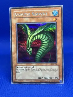 Sinister Serpent - SDD-002 - Secret Rare Gameboy Promo Vintage Yugioh!🔥 - Image 1