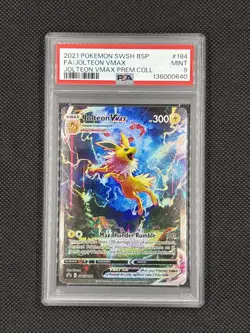 Jolteon VMAX SWSH184 SWSH: Sword & Shield Promo Cards Holo - Image 1