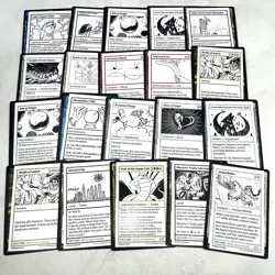 Magic The Gathering MTG Play Test Card Lot Of 79 - Image 4