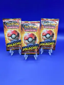 Pokemon Detective Pikachu Movie 2-Card Booster Pack Promo x3 - Image 1