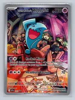 Team Rocket's Wobbuffet Promo SV: Scarlet & Violet Promo Cards 203 NM - Image 1
