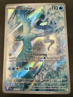 Articuno IR Pokemon Trading Card Game - SV09: Journey Together #161/159 NM - Image 1