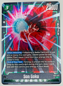 Son Goku FB04-059 SR Foil Dragon Ball Super Card Game Fusion World | NM - Image 1