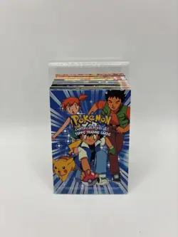 Topps Pokemon the First Movie Complete Set 72 Cards Mostly Blue Logo 1st Ed. - Image 1