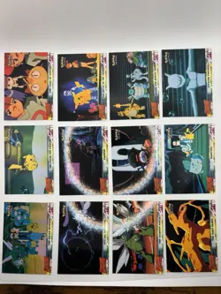 Topps Pokemon the First Movie Complete Set 72 Cards Mostly Blue Logo 1st Ed. - Image 4