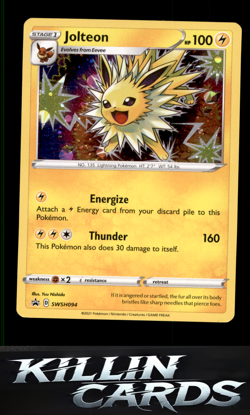 Jolteon - SWSH094 SWSH094 Pokemon Promo SWSH: Sword & Shield Promo Cards Card NM - Image 1