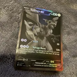 Zekrom EX 172/086 Black & White Holo Rare Pokemon TCG Card 230 HP Dragon - Image 1