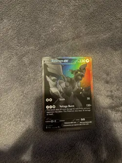 Zekrom EX 172/086 Black & White Holo Rare Pokemon TCG Card 230 HP Dragon - Image 3