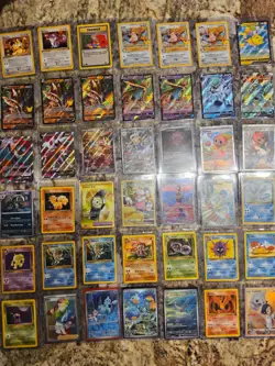 Pokemon Lot 99% Foils/Holos. Full Art, 1st editions base, etc. 618 cards! - Image 1