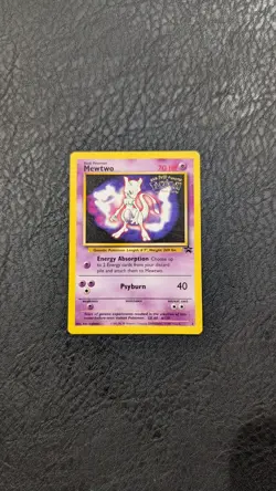 Pokemon TCG Mewtwo Black Star Promo #3 the First Movie Promo Card - Image 1
