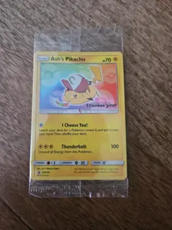 Pokemon TCG - Ash's Pikachu -SM108 2017 Promo Cards sealed - Image 1