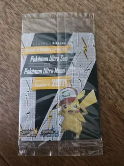 Pokemon TCG - Ash's Pikachu -SM108 2017 Promo Cards sealed - Image 2