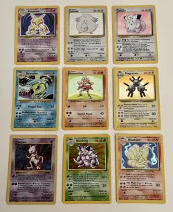 Pokemon Vintage 38 Foil Card Binder Lot Venusaur Flareon Jolteon Snorlax 1999 - Image 3