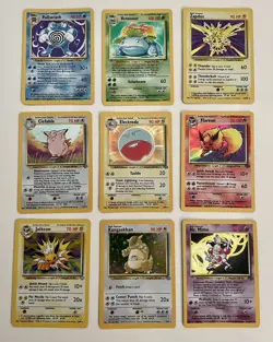 Pokemon Vintage 38 Foil Card Binder Lot Venusaur Flareon Jolteon Snorlax 1999 - Image 5