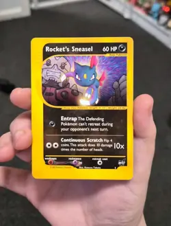 Pokemon TCG Best of Promos Rocket’s Sneasel # 5 Promo Card NM NEAR MINT (NM) - Image 1
