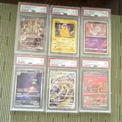 Pokemon TCG Graded Card Lot 16 Cards Charmander Pikachu Mew Arceus Full Art Pro… - Image 4