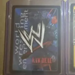WWE Raw Deal CCG Kane Mixed Lot - 4 Cards - Action & Grapple - English - Image 2
