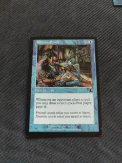 Rhystic Study 45/143 Prophecy Magic The Gathering (MTG) Common - Image 1