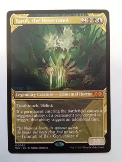 Yarok, the Desecrated 63 SHOWCASE Multiverse Legends MTG - Image 1